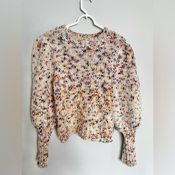 Ulla Johnson Moxie Wool Puff Sleeve Sweater Size Small EUC - Picture 6 of 9